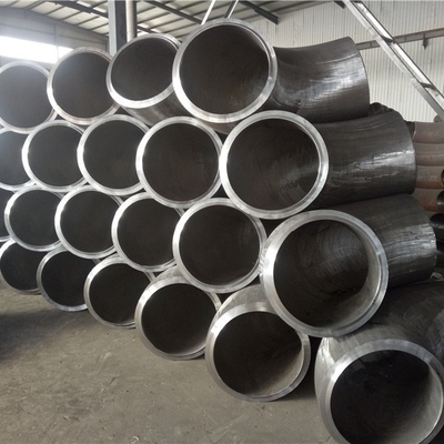 Sch40 Butt Weld Steel Pipe Elbow 90 Degree Ansi B16.9 For Oil System