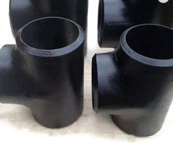 Seamless Reducing Steel Pipe Tee Fittings Asme B16.9 Sch80 Dn500