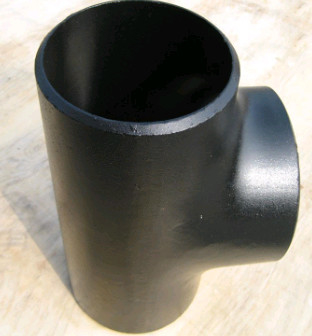 Seamless Reducing Steel Pipe Tee Fittings Asme B16.9 Sch80 Dn500