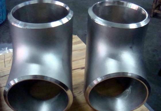 Stainless Steel Pipe Tee Fittings Ss304 Ss316 Material ANSI B16.9 Standards