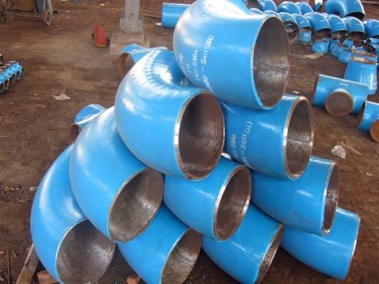 15CrMo P91 raccords en acier allié tuyau sablage de coude